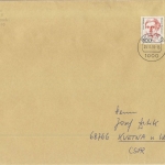 Berlin - 500 Pfg. Frauen, Brief (4. Gew.stufe) i.d. CSSR, Berlin - Kvetna 1991