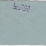 BRD - 5+2 Pfg. Heuss, senkr. Zusammendruck u.a., Brief Mitwitz - Mettlach 1958