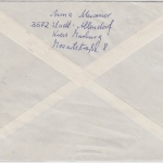 BRD - 3572 Stadtallendorf, Einschreibebrief n. Kronach 1963