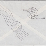 BRD - Burgen & Schlösser, Heftchenblatt u.a., Eilbrief Flensburg - Kronach 1984
