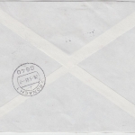 Berlin - B&S Heftchenblatt Nr. 21 u.a. Eilbrief Flensburg - Kronach 1985