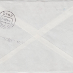 Berlin - 35 Pfg. (10er+4er-Block) + 10 Pfg. B&S, Eilbrief Flensburg - Kronach