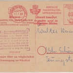 Berlin - 7 Pfg. AFS DAK Krankenkasse Drucksachenkarte Wilmersdorf 1960