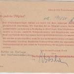 Berlin - 7 Pfg. AFS DAK Krankenkasse Drucksachenkarte Wilmersdorf 1960