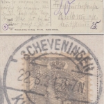 Niederlande - Scheveningen Kurhaus, Tagesstpl. Karte/Nachporto n. Heilbronn 1921