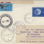 Bulgarien - 13 St. Astronautik-Kongress, Lupo-Brief Sofia - Brüssel - Base