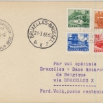 Ungarn - 10+20+40+60 Ft. Verkehrsmittel, Karte Budapest - Brüssel - Base Roi
