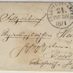 NDP - Feld-Post-Exped. 24. Inf.Div., K1 a. Feldpostbriefchen n. Dresden