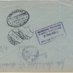 DR - München 7, Frei d. Ablösung, Einschreibebrief n. Wien 1942, Retourvermerk