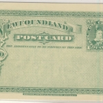 Neufundland - 1 C. Eduard VII., GA-Karte - ungebraucht - Format ca. 120x75mm