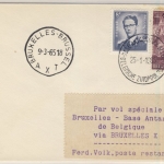 Belgien - 3x2 F. Tuberkulose u.a., Brief Base Antarctique de Belgique 1965