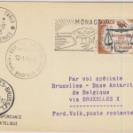 Monaco - 1 Fr. Menschenrechte, Karte Monte Carlo - Base Roi Baudouin 1965