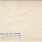 San Marino - 115 L. Seepferdchen, Lupo-Brief n. Base de Baudouin 1966