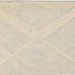 Saarland - Ludweiler (Warndt) B ü. Völklingen Landpost-Ra2 Brief 1952 n.
