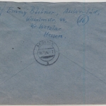 Kontrollrat - 30 Pfg. Ziffer u.a., Einschreibebrief Wetzlar - Kronach 1947