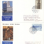 Dänemark/Färöer - 11 Lupo-Karten ex 1987/88, versch. Frankaturen, teils Retour-