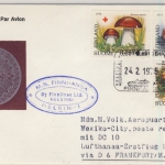 Finnland - Rotes Kreuz 1974/Pilze, Lupo-Brief/Zuleitungspost n. MEXIKO 1975