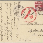 Dänemark - 20 a.15+5 Ö. Freimarken, Zensurkarte Haderslev - Itzehoe 21.12.40