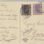 Schweden - 4 Ö. Wappen u.a., AK (Vasabron) Stockholm - Gera 1912