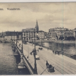 Schweden - 4 Ö. Wappen u.a., AK (Vasabron) Stockholm - Gera 1912