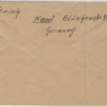 All.Bes. - Gebühr bezahlt, schwarzer Tagesstpl. a. Brief Lichtenfels - Bayreuth