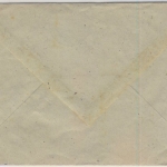 Saaland - 2x15 Fr. Freimarken, Brief Mittelbexbach - Rain a. Lech 1952