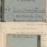 All.Bes. - 60+15 Pfg. Ziffer, Zensurbrief n. ÖSTERREICH, Weissenfels - Linz 1946