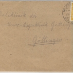 All.Bes. - 25 Pfg. Ziffer, Brief Rüdershausen ü. Herzberg - Göttingen 1946