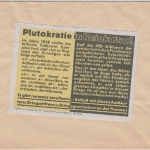 DR - 12 Pfg. Hindenburg, Firmenbrief (rs. Propagandavignette) Gußwerk 1940