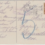 DR - 3 Pfg. Hindenburg, Weihnachtskarte/Nachporto München - Oberaudorf 1933