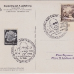 DR - Zeppelinpost-Ausstellung Konstanz 1938, Sonderkarte + SST