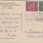 BRD - Eucharistischer Weltkongress 1960 Sonderkarte + SST München