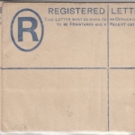 Großbritannien - 2 P. Victoria, 2 GA-Einschreibeumschläge/2 versch. Typen -