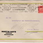 DR - 63. Generalvers. d. Katholiken Deutschlands 1924 Brief Hannover - München