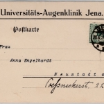 DR - 5 Pfg. Korbdeckel/Dienst, Karte Jena - Neustadt a.O. 1924