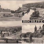 Sachsen - Rochlitz, sw-Mehrbild-Fotokarte ca. 1965, gelaufen 1974