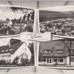 Württemberg - Würm b. Pforzheim, sw-Mehrbild-Fotokarte ca. 1960, gelaufen 1980