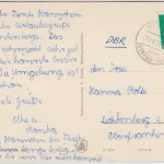 Sachsen-Anhalt - Güntersberge Ostharz, sw-Mehrbild-Fotokarte gelaufen 1965