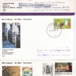 Zypern - 39 Luftpostbelege (Karten/Briefe/Zuleitungen/Erstflüge) ex 1975/1992