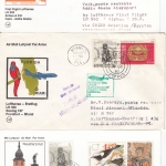 Zypern - 39 Luftpostbelege (Karten/Briefe/Zuleitungen/Erstflüge) ex 1975/1992