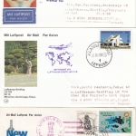 Zypern - 39 Luftpostbelege (Karten/Briefe/Zuleitungen/Erstflüge) ex 1975/1992