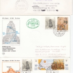 Zypern - 39 Luftpostbelege (Karten/Briefe/Zuleitungen/Erstflüge) ex 1975/1992