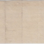 Bayern - Cronach 1834, vorgedr. Aufgabeschein f. Chargebrief n. Kulmbach