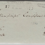 Thurn&Taxis - Schmalkalden 1840 Verspätete Aufgabe L2 Dienstbrief n. Kassel