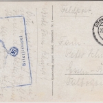 DR Feldpost 1942 - Schw.Art.Ers.Abt. II/211 AK Düsseldorf Kaserne Reitzenstein