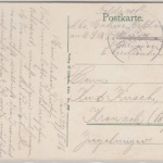 Feldpost 1916 - Marine-Schiffspost No.58 Feldpostkarte n. Kronach Ansicht !!