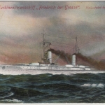 Feldpost 1916 - Marine-Schiffspost No.58 Feldpostkarte n. Kronach Ansicht !!