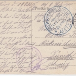 Feldpost 1915 - 10 Pfg. Germania, patriot. Feldpostkarte i.d.SCHWEIZ Zensur Metz