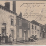 Frankreich - Boult sur Suippes (Post u. Tabakladen) sw-AK/Feldpost 1915 (?) n.