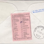 Berlin - 80 Pfg. ATM, Drucksache/Schmuck-FDC n. ÖSTERREICH, ESST Bonn - Wien/UNO